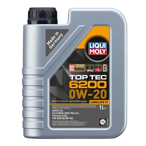 DẦU NHỚT Ô TÔ (TOP TEC 6200 0W20 LIQUI MOLY) 1L - 20787