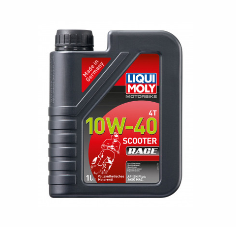 NHỚT XE TAY GA (MOTORBIKE 4T 10W40 SCOOTER RACE LIQUI MOLY) - 20826